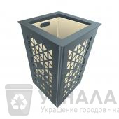 Урна уличная Треугольники
