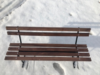 Скамейка СП со спинкой 2,0