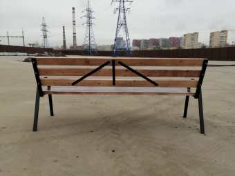 Скамейка КВАРТАЛ 1,5 метра 