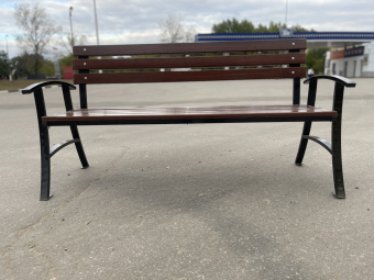 Скамейка Вояж со спинкой 1,5 м.