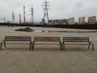 Скамейка КВАРТАЛ 1,5 метра 