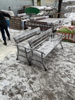 Скамейка Вояж со спинкой 1,5 м.