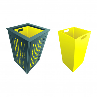 Урна уличная Бамбук