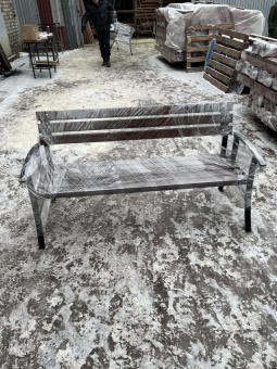 Скамейка Вояж со спинкой 1,5 м.